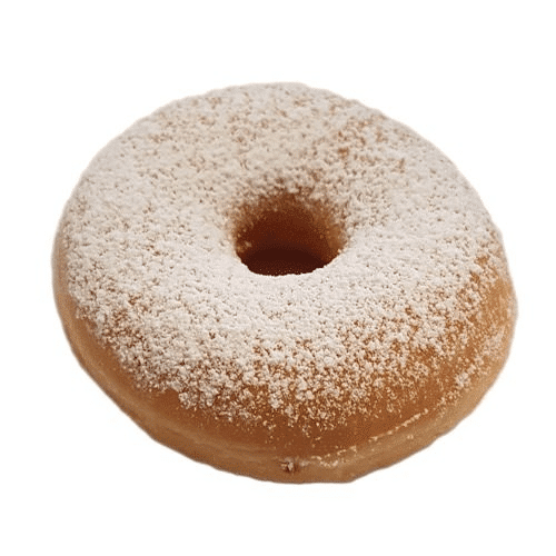 Donut Schnee Weiß