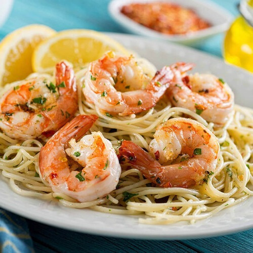 Pasta Garnelen