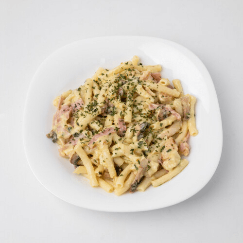 Pasta Milano (überbacken)