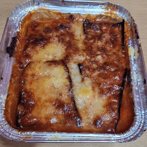 Parmigiana überbacken