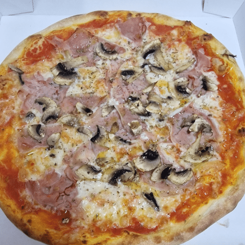 Prosciutto e funghi