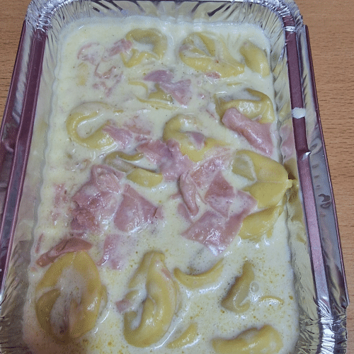 Tortellini Schinken und Sahne