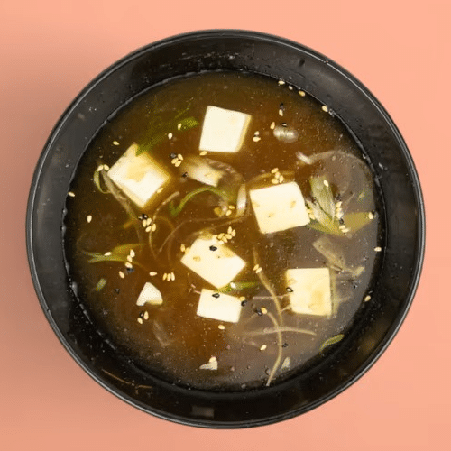 Lachs Miso Suppe