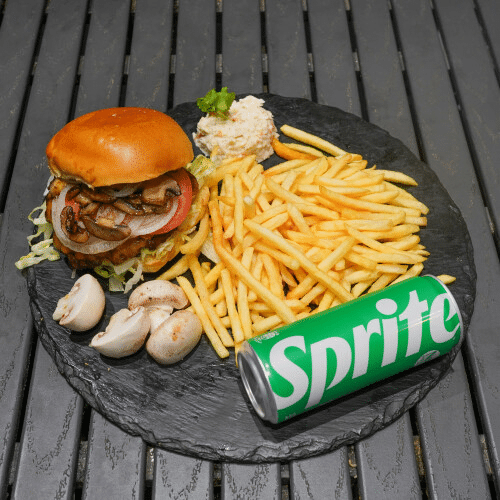 Menüs -Champignon Burger