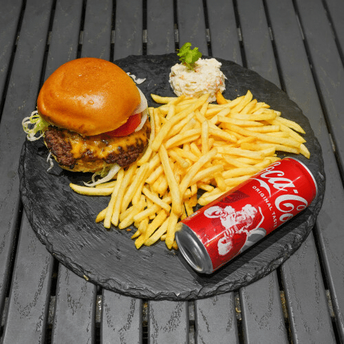 Menüs - Cheeseburger Royal