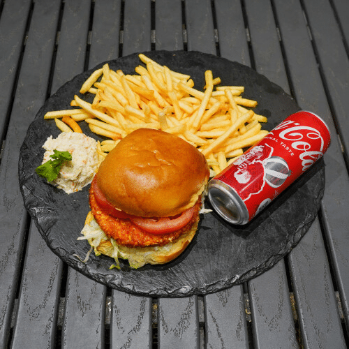 Menüs - Crispy Chickenfilet Burger
