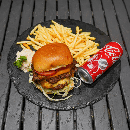 Menüs - Double Cheeseburger Royal