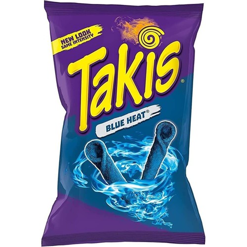 Takis Blue Heat Hot Chilli Pepper Lime Tortilla 28.4g