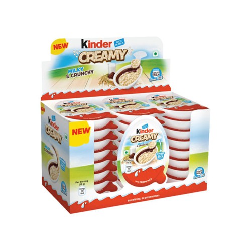 Ferrero Kinder CREAMY milk & Crunchy 24 x 19g