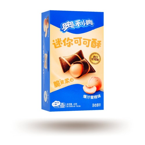 Oreo Peach Wafer Bites 47g