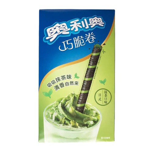 Oreo Cocoa Crisp Roll Matcha 50g