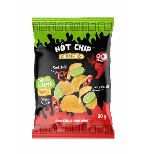 Hot Chip | Chili Chips Chili & Lime 80g