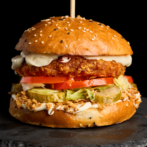 Green Chicken Burger