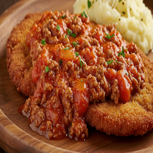 Bolognese Schnitzel