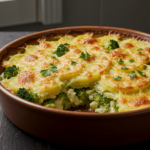 Potatoes Broccoli Auflauf
