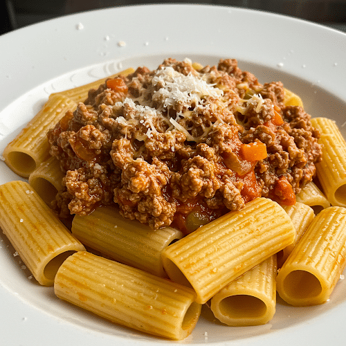 Rigatoni Bolognese