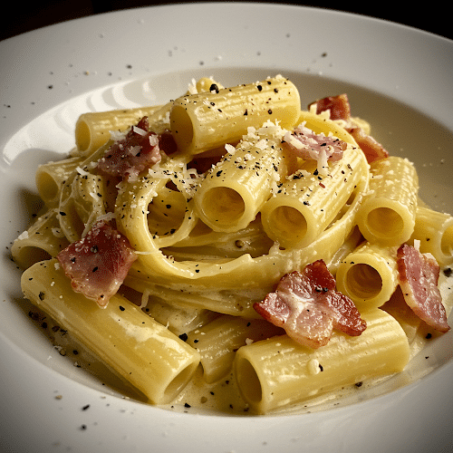 Rigatoni Carbonara