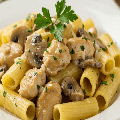 Rigatoni Pollo di Funghi