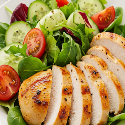 Salat Hähnchenbrust