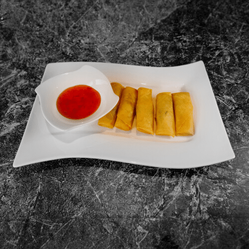 Vegetarische Frühlingsrollen (5 Stück)