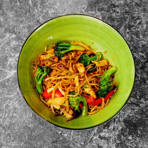 Gebratene Nudeln (vegetarisch)