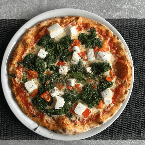 Pizza Spinat