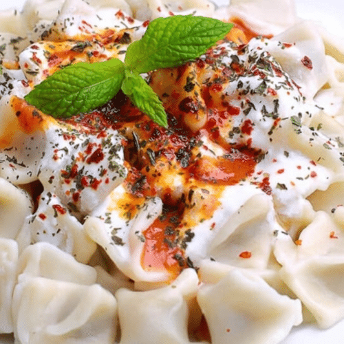 Manti- Türk. Teigtasche Halal