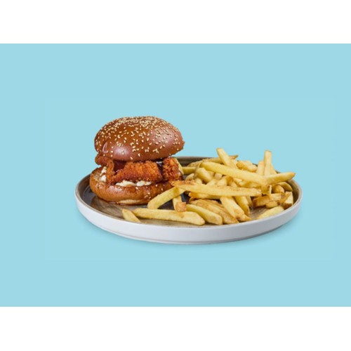 Korean Chicken Burger