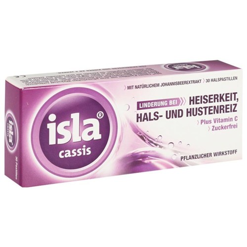 Isla-Cassis Pastillen