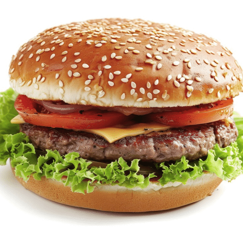 Big Cheese Beef Burger mit