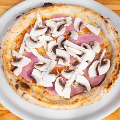 Pizza Prosciutto Funghi