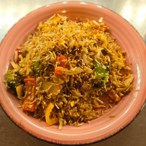 Gebratener Reis mit Gemüse