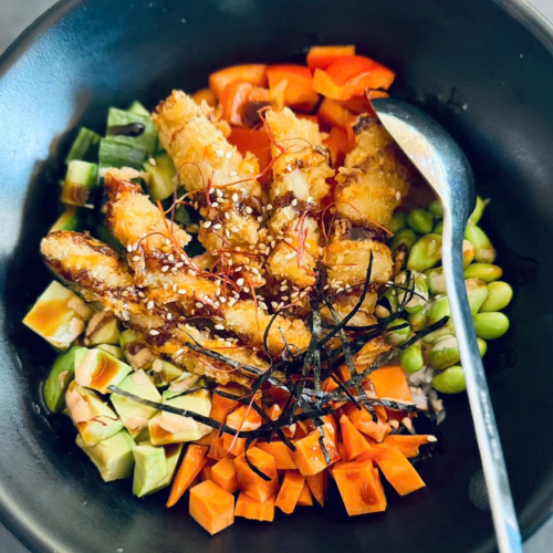 Crispy Chicken Don Bowl