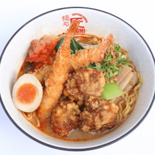 Surf und Turf Takumi Style Miso Ramen (scharf)