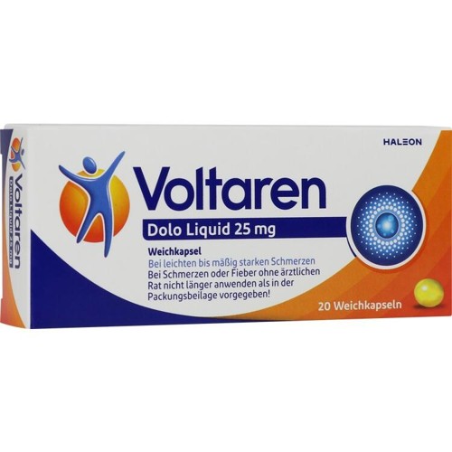 Voltaren Dolo Liquid 25mg 20 Stück