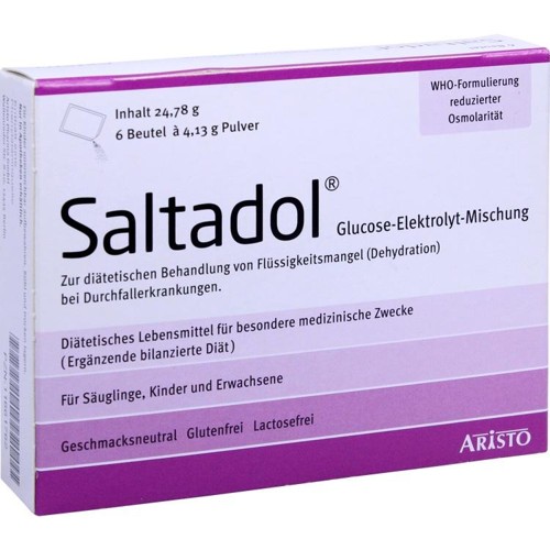 Saltadol Elektrolyt Pulver 6 Stück