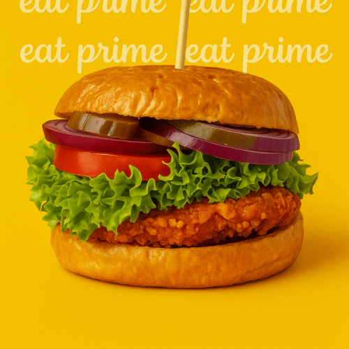 Hot Crispy Chickenburger