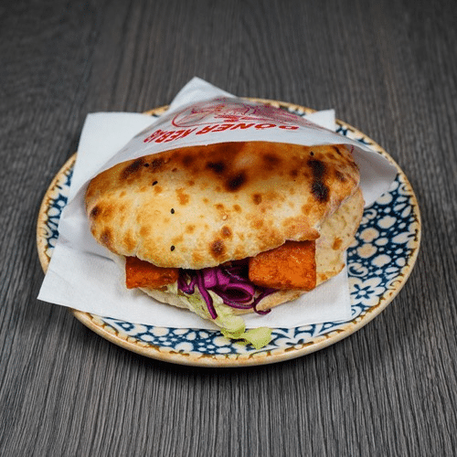 Halloumi im Brot