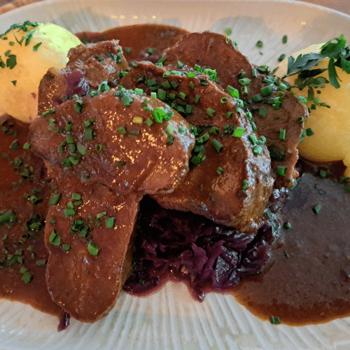 Rinderbraten vom argentinischen Jungbullen