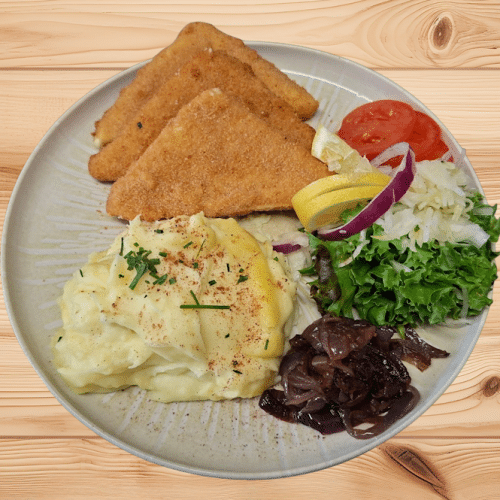 Vegetarische Käse-Schnitzel (2 Stück)