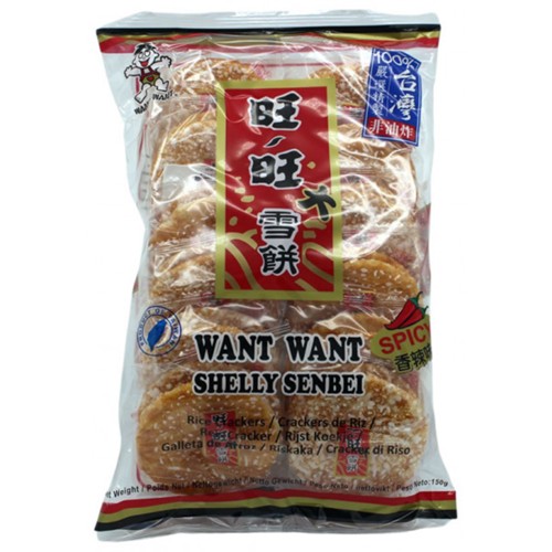 WANT WANT Reiscracker Shelly Senbei würzig 150g