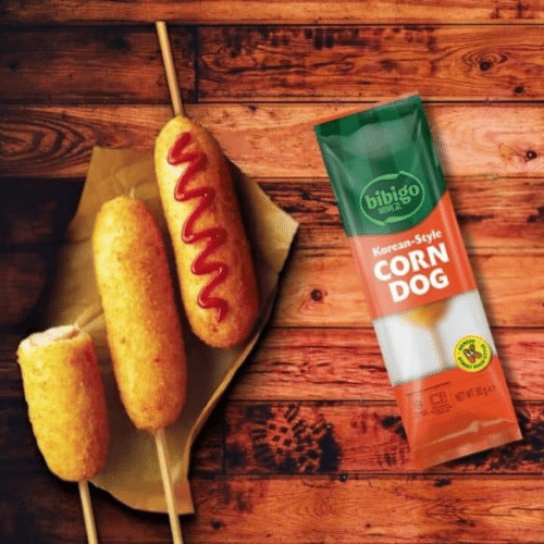 Bibigon Korean Street Style Corn Dog 3 Stück