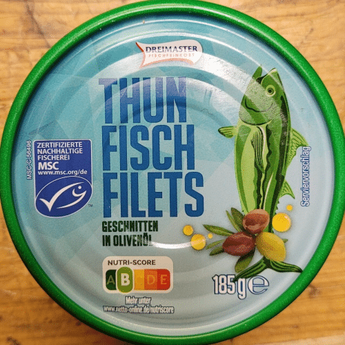 Dreimaster Tuhnfischfilets in Olivenöl