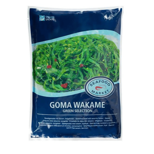Goma Wakame Seetangsalat mit Sesam tiefgefroren