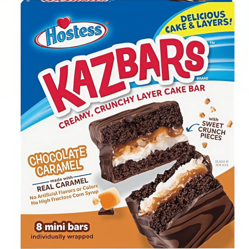 Hostess Kazbars Chocolate Caramel