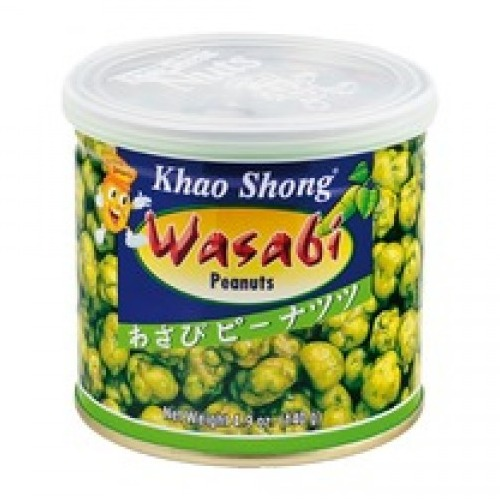 Khao Shong Nuts geröstete Erdnüsse 140g Wasabi