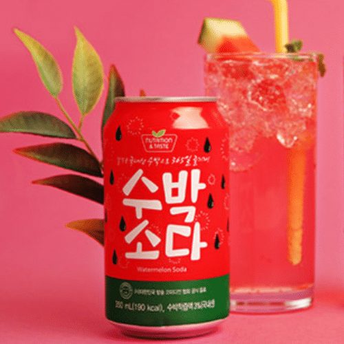 Korea Sparkling Watermelon Soda