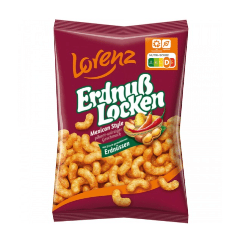 Lorenz Erdnusslocken Mexican Style 175g