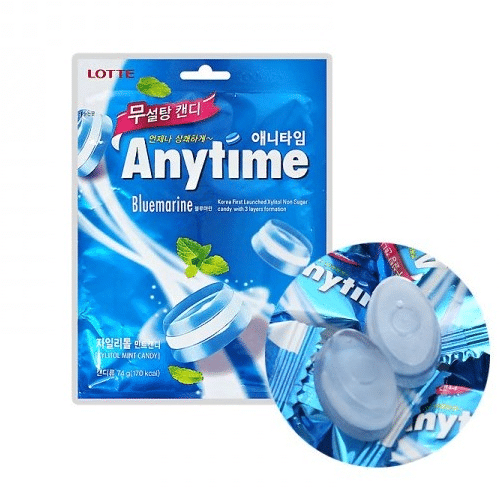 Lotte Anytime Bluemarine Korea 60g zuckerfrei