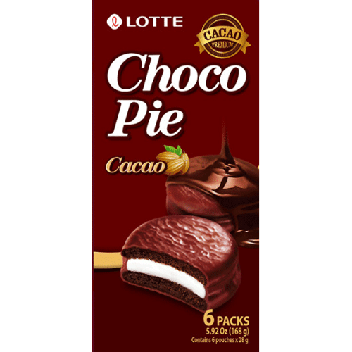 Lotte Choco Pie Kakao 6 Stück
